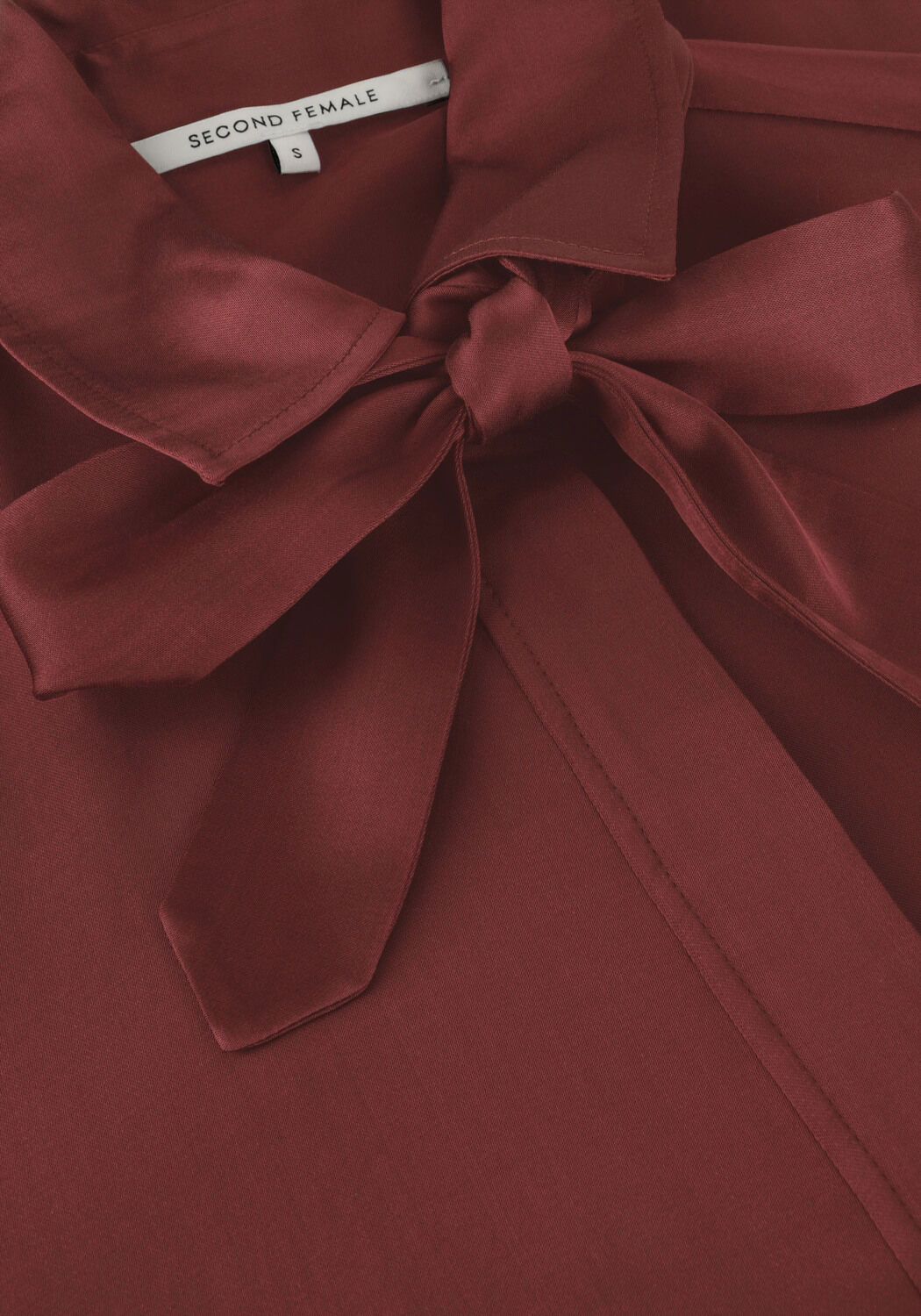 Braune SECOND FEMALE Blusen LIVO CLASSIC SHIRT - large