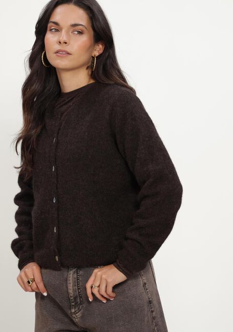 Braune BY-BAR Pullover CLEO CARDIGAN - large