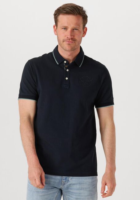 Schwarze PME LEGEND Polo-Shirt STRETCH PIQUE PACKAGE - large