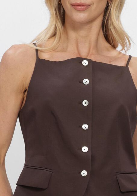 Braune COPENHAGEN MUSE Tops & T-shirts CMCOLLEEN-WAISTCOAT - large