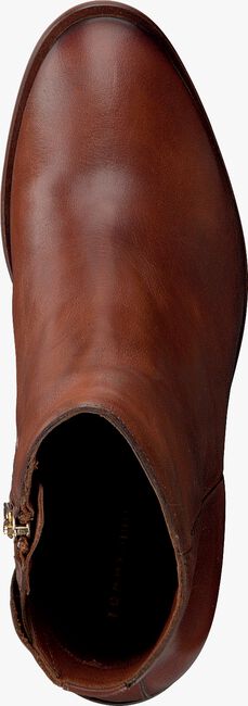 Cognacfarbene TOMMY HILFIGER Stiefeletten MONO COLOR HEELED BOOT - large