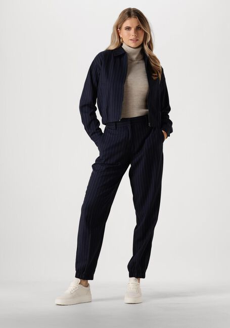 Blaue MSCH COPENHAGEN Hose MSCHKENDRA MARELDA PANTS STP - large