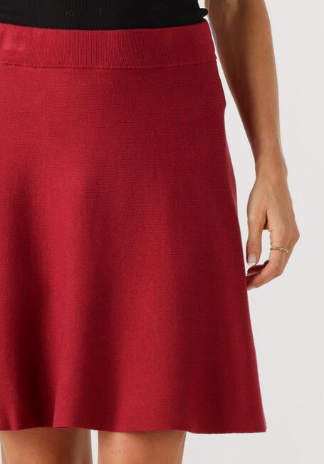 Rote Y.A.S. Minirock YASFONNY HW KNIT SKIRT S. - large