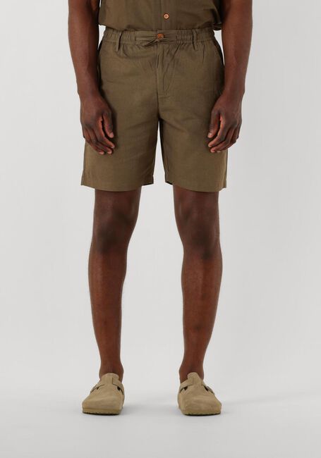Braune ANERKJENDT Kurze Hose AKLT JAMES COT/LINEN ELA SHORTS - large