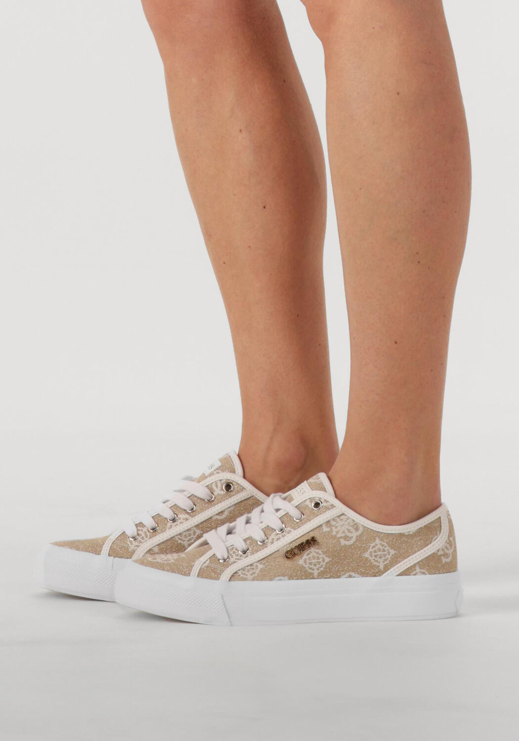Beige GUESS Sneaker Low JELEXA - large
