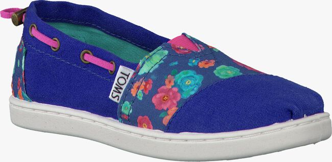 Blaue TOMS Slip-on Sneaker CANVAS KIDS - large