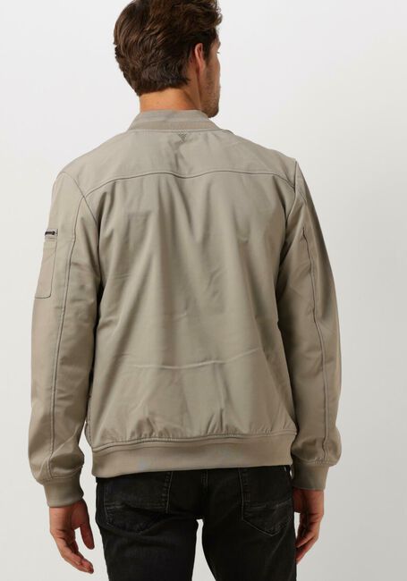 Sand PURE PATH Wattierte Jack PADDED JACKET WITH FRONT AND SLEEVE POCKETS - large