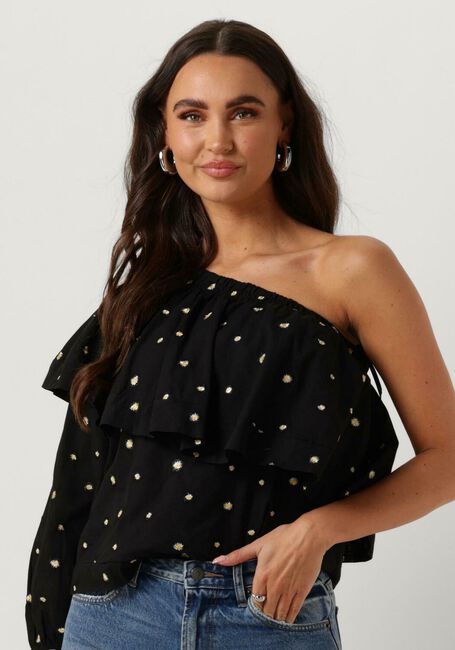 Schwarze ROUGH STUDIOS Blusen DULCE TOP - large