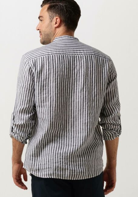 Graue SELECTED HOMME Casual-Oberhemd SLHREGKYLIAN-LINEN SHIRT LS BAND - large