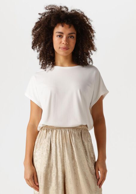 Weiße KNIT-TED T-shirt EMMA - large