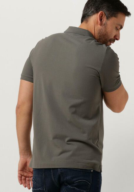 Taupe G-STAR RAW Polo-Shirt DUNDA SLIM POLO S/S - large