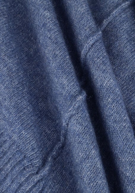Blaue OBJECT Midikleid ABBIE L/S KNIT DRESS - large