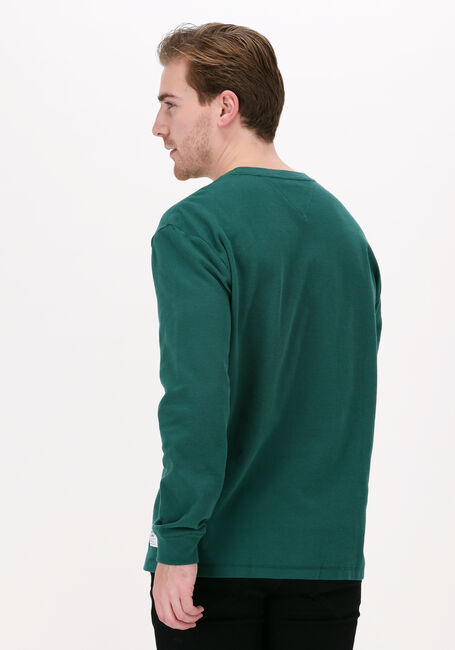 Grüne TOMMY JEANS Pullover TJM MINI WAFFLE SNIT - large