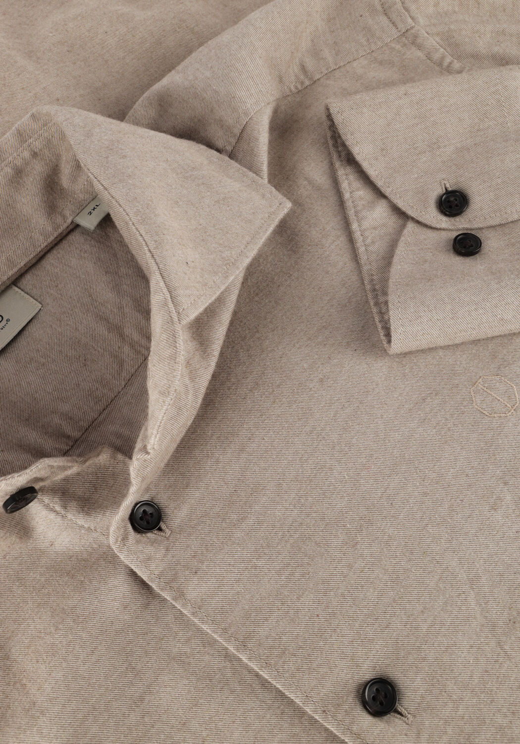 Taupe DSTREZZED Casual-Oberhemd OLAV SHIRT - large