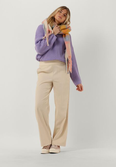 Lila ANOTHER LABEL Rollkragenpullover LEAH KNITTED PULL L/S - large