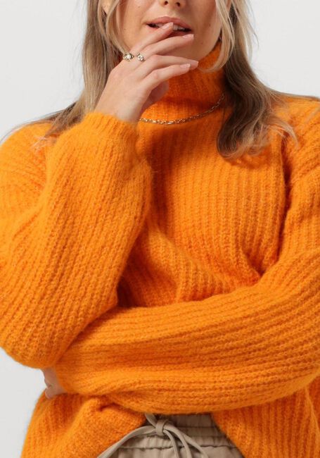 Orangene BRUUNS BAZAAR Pullover SYRINGA RIKA KNIT - large