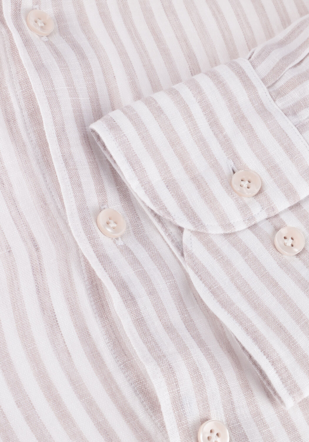 Beige PROFUOMO Casual-Oberhemd PPUH10026 - large