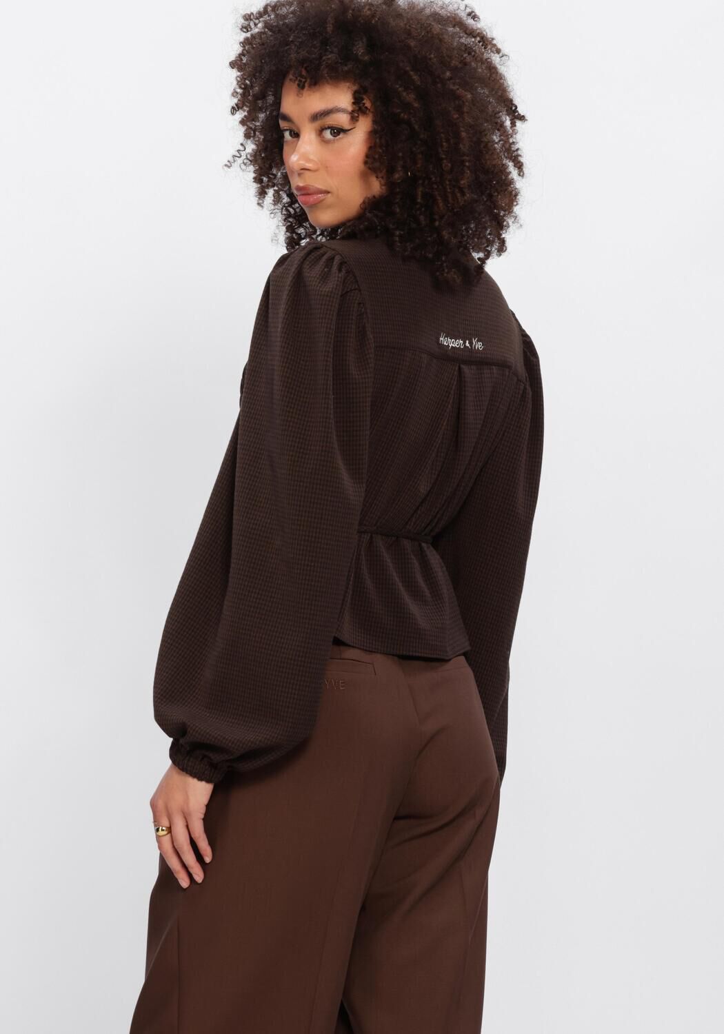 Braune HARPER & YVE Blusen DEBBY-LS - large