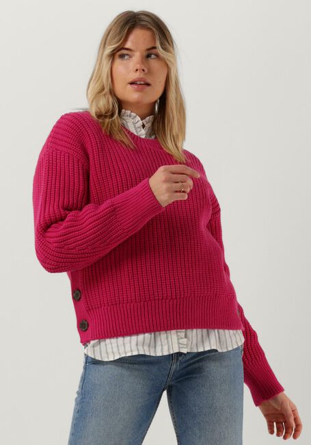 Rosane TOMMY HILFIGER Pullover ORG COTTON BUTTON C-NK SWEATER - large
