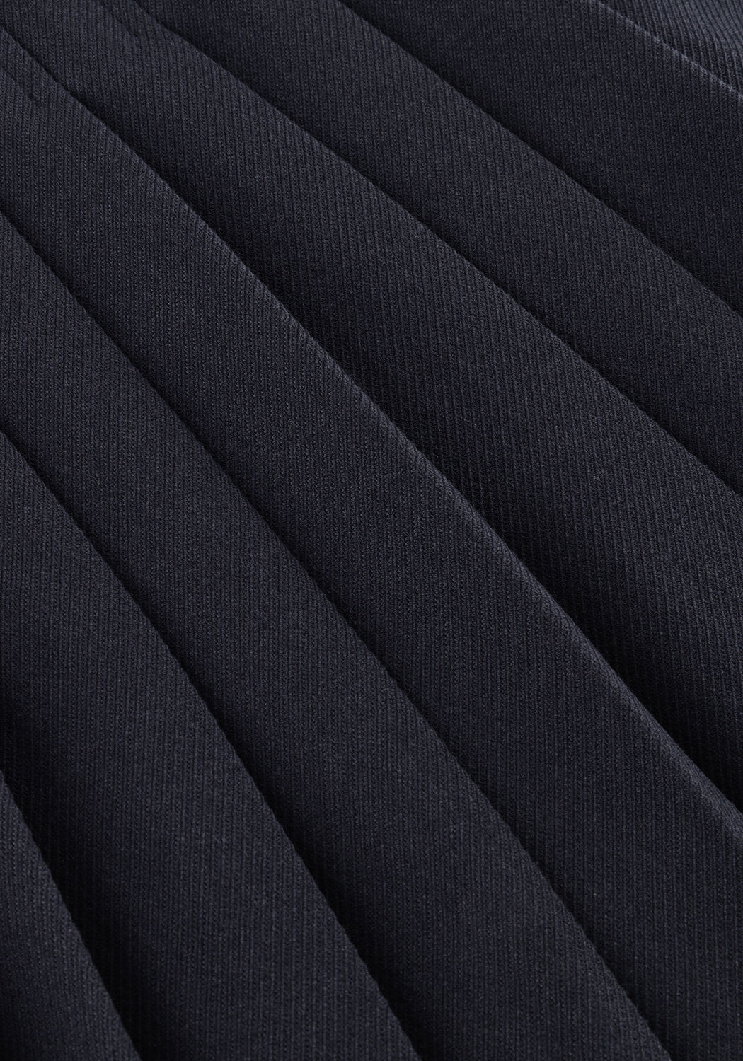 Dunkelblau CO'COUTURE Minirock MARIN PLISSE SKIRT - large