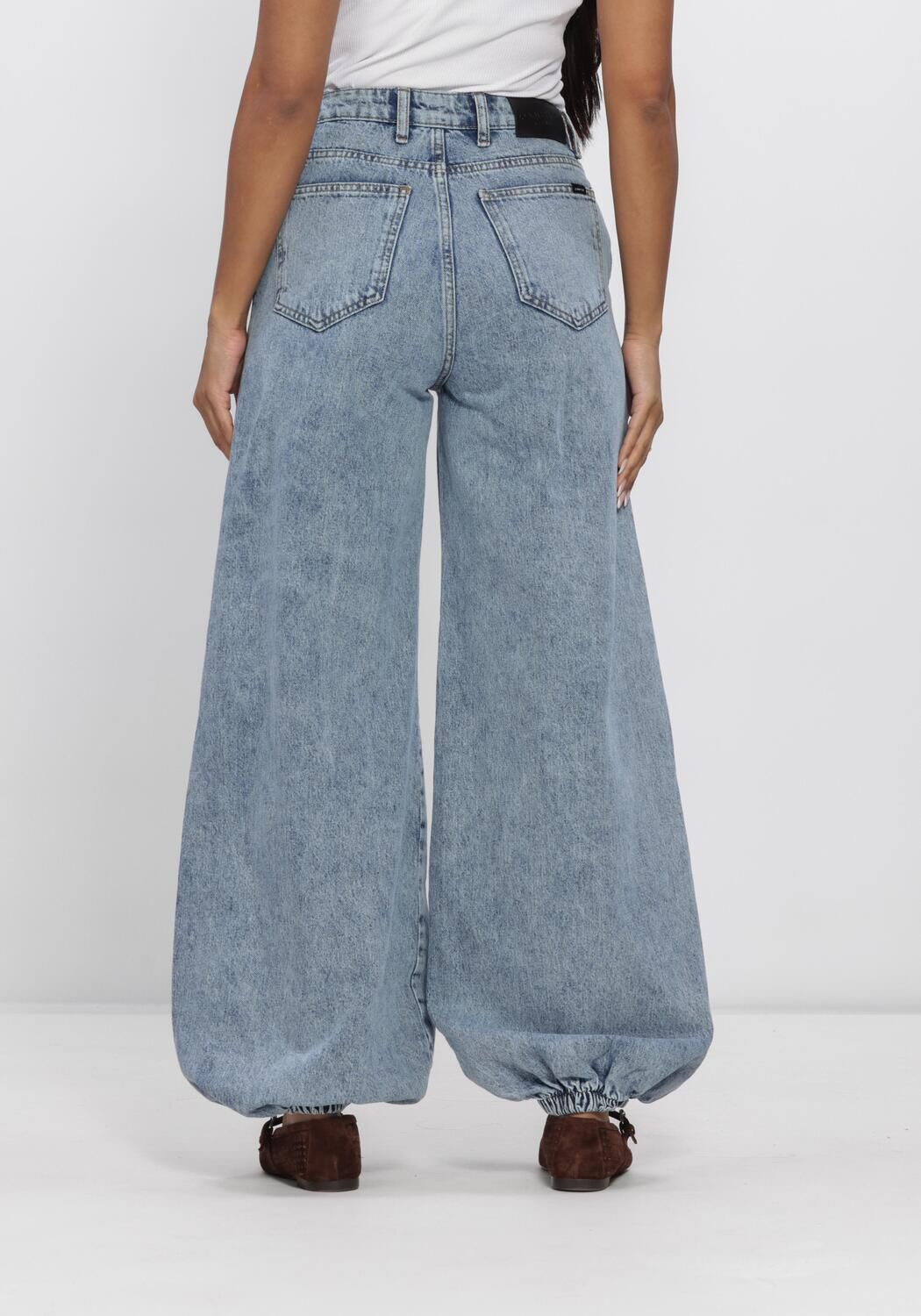 Blaue HAUTE L'AMITI&Eacute; Hosen DENIM HAREM TALL PANT - large