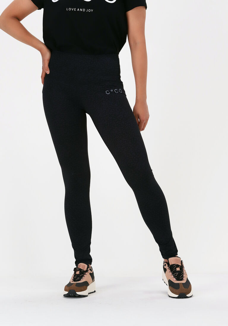 schwarze co'couture legging baxter animal tieds