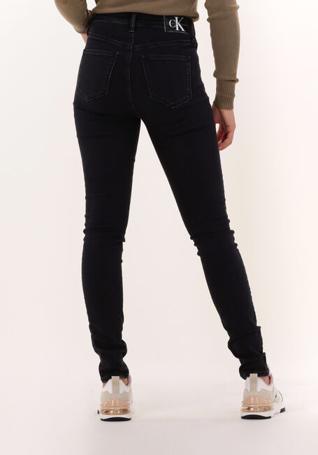 Schwarze CALVIN KLEIN Skinny jeans HIGH RISE SKINNY - large