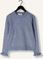 Blaue SELECTED WOMEN Pullover SLFLULU LS KNIT FRILL CUFF O-NECK Blaue SELECTED WOMEN Pullover SLFLULU LS KNIT FRILL CUFF O-NECK - medium