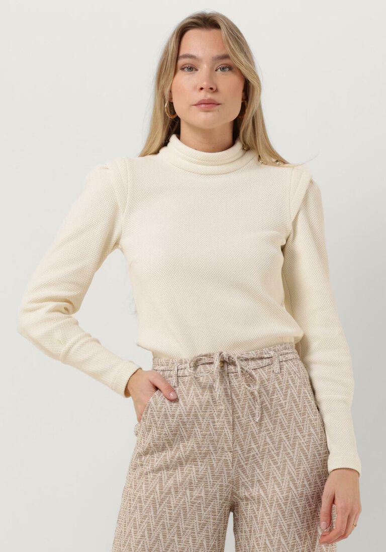 ecru vanilia pullover gold power struc