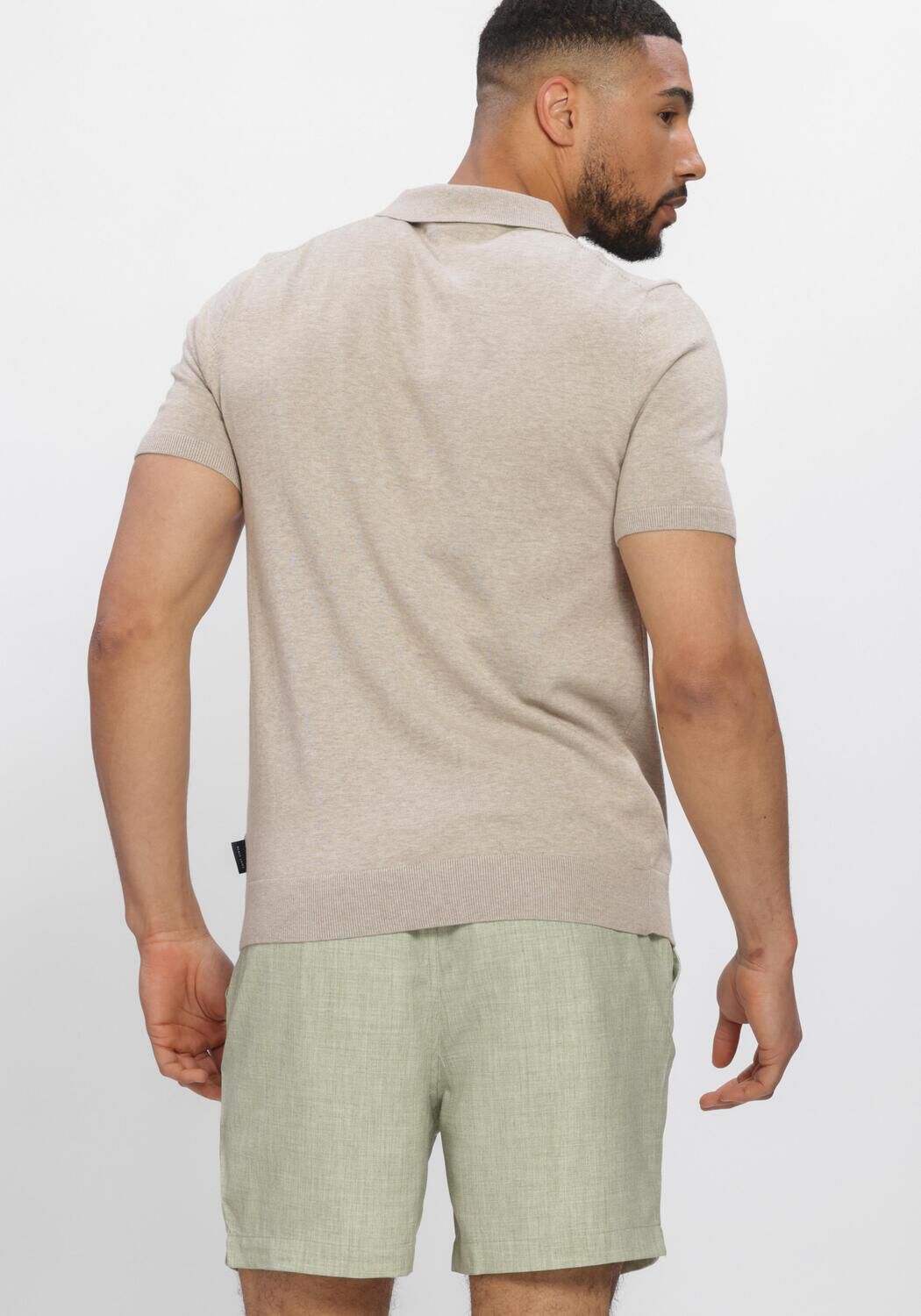Beige SAINT STEVE Polo-Shirt CHRIS - large