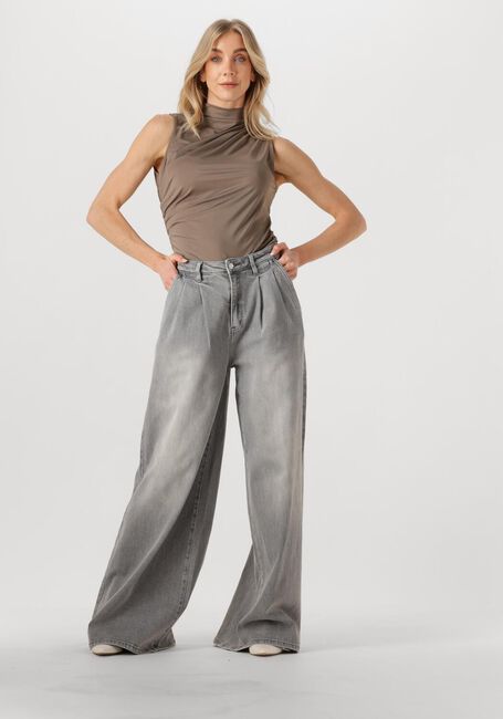 Braune ROSEMUNDE Top BILLIE SL DRAPE TOP - large