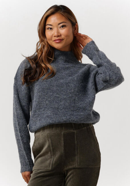 Blaue MOSCOW Rollkragenpullover LISTALINA - large