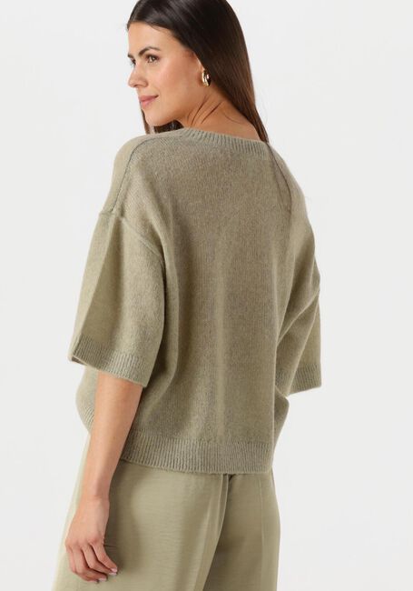 Grüne DANTE6 Pullover TALYA V-NECK SWEATER - large