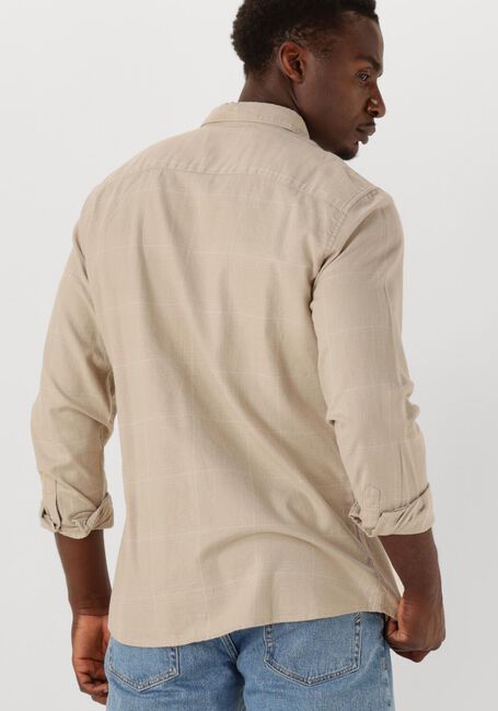 Beige SELECTED HOMME Casual-Oberhemd SLHSLIMOWEN-BRUSHED SHIRT LS NOOS - large