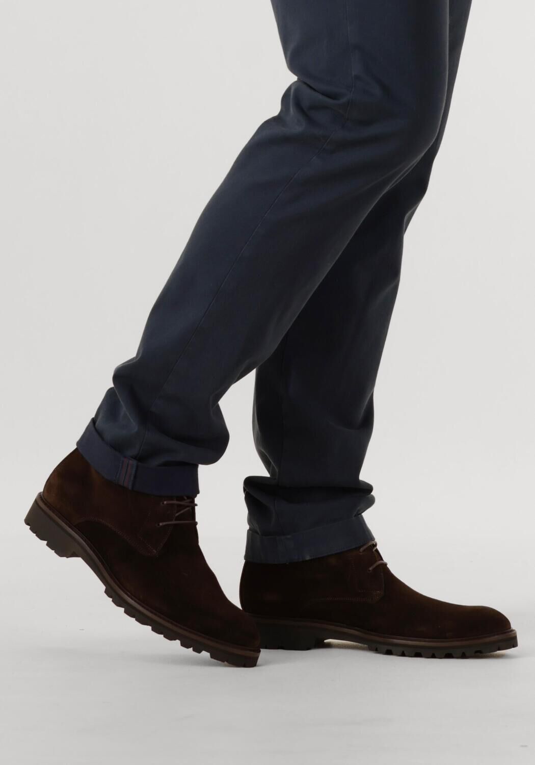 Braune FLORIS VAN BOMMEL Business Schuhe SFM-50082 STURDI - large