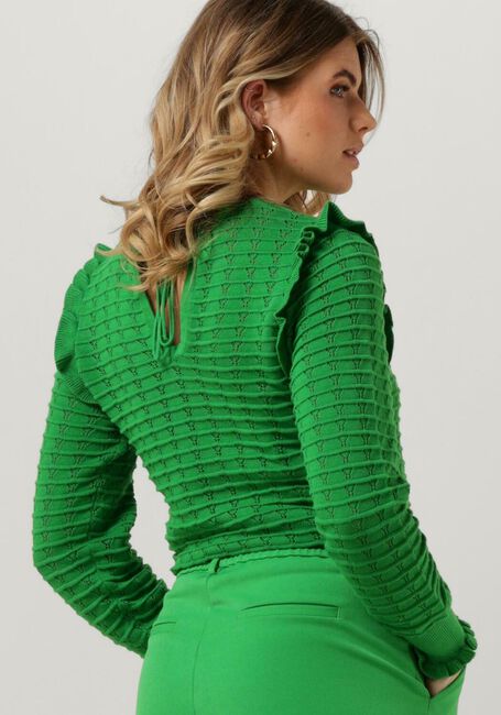 Grüne OBJECT Pullover OBJJASMIN L/S KNIT PULLOVERD - large