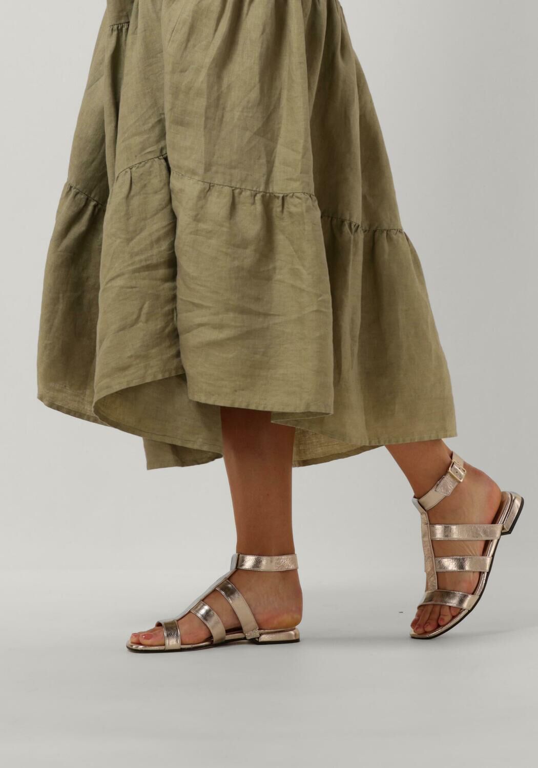 Goldfarbene NOTRE-V Sandalen 21316 - large