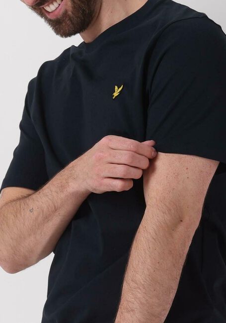 Dunkelblau LYLE & SCOTT T-shirt PLAIN T-SHIRT - large
