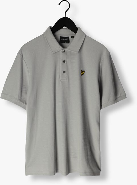 Graue LYLE & SCOTT Polo-Shirt MILANO TRIM POLO SHIRT - large