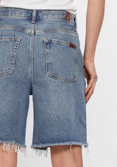 Blaue 7 FOR ALL MANKIND Wide jeans LOLA SHORTS WAVE - large