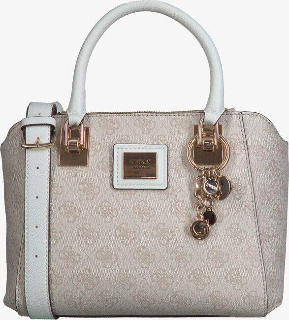 Beige GUESS Handtasche CANDACE SOCIETY SATCHEL - large