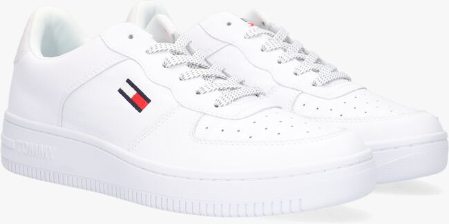 Weiße TOMMY HILFIGER Sneaker low REFLECTIVE CUPSOLE - large
