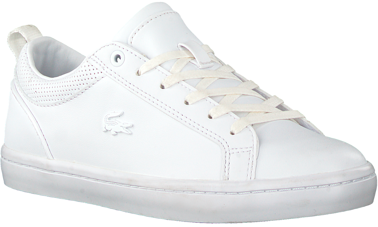 Weiße schuhe lacoste clearance