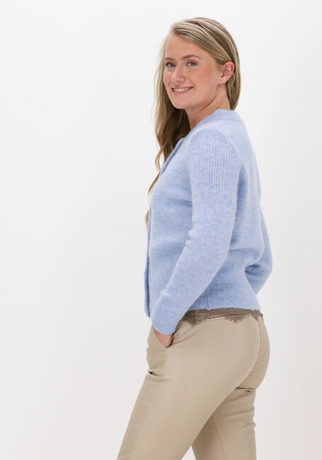 Hellblau SELECTED WOMEN Strickjacke SLFSIA LS KNIT CARDIGAN B - large