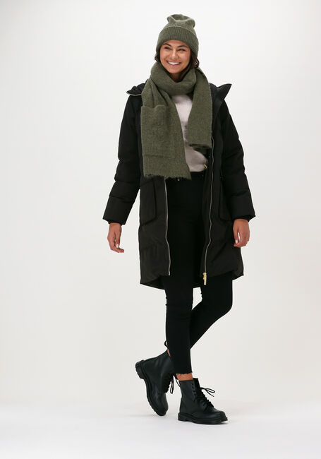 Schwarze MSCH COPENHAGEN Wattierte Jack LIONA DOWN JACKET - large