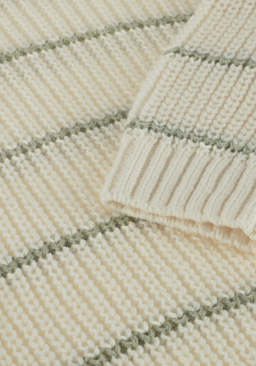 Creme LIL' ATELIER Pullover NBMEMLEN LS KNIT STRIPE LIL - large