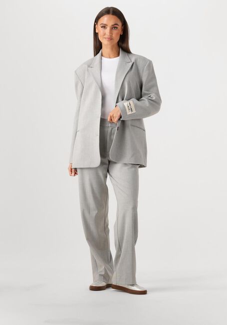 Hellgrau ALIX THE LABEL Hose LADIES WOVEN FOIL STRIPE PANTS - large