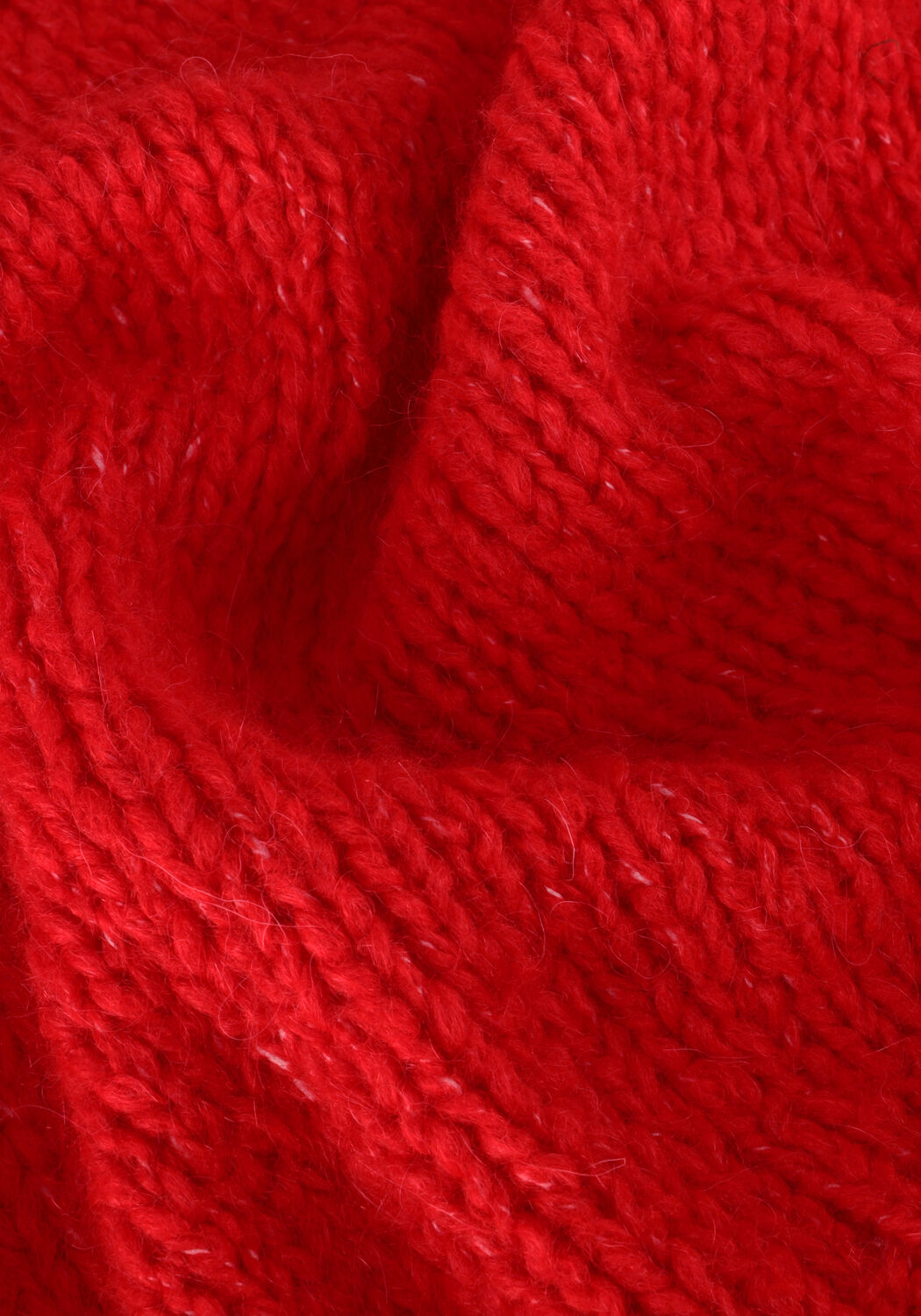 Rote BY-BAR Pullover SONNY BULKY PULLOVER - large