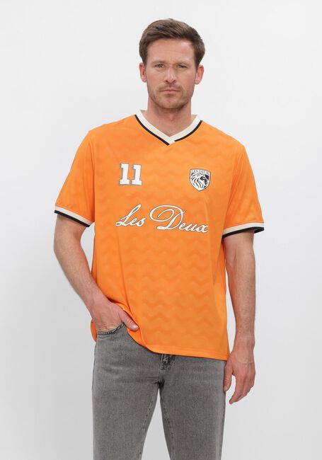 Orangene LES DEUX Polo-Shirt NETHERLAND FOOTBALL JERSEY - large