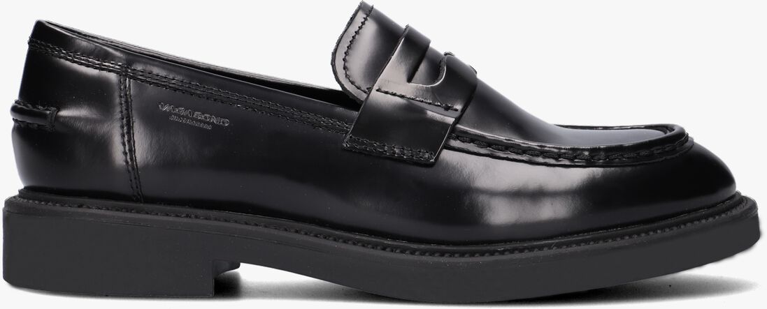 schwarze vagabond shoemakers loafer alex w